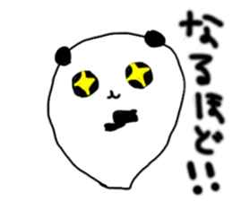 Ghost panda .Fun every day. sticker #1739817