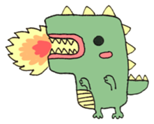 Crazy Dino sticker #1739905