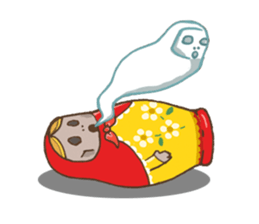 matryoshka girl "Nina" sticker #1740349