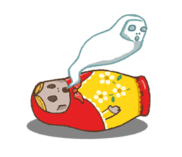 matryoshka girl "Nina" sticker #1740349