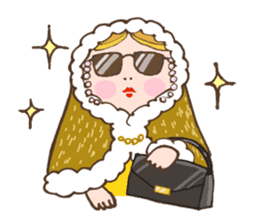 matryoshka girl "Nina" sticker #1740350