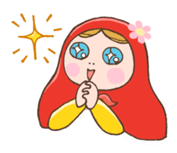 matryoshka girl "Nina" sticker #1740368