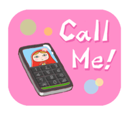 matryoshka girl "Nina" sticker #1740373