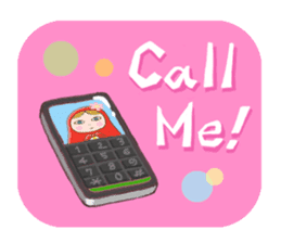 matryoshka girl "Nina" sticker #1740373