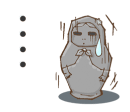 matryoshka girl "Nina" sticker #1740376