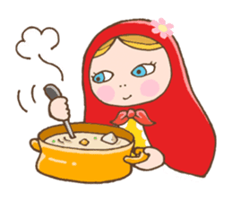 matryoshka girl "Nina" sticker #1740380