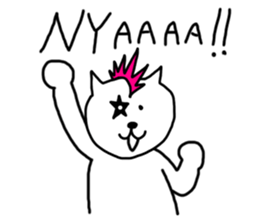 Cat Punks sticker #1740506