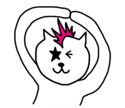 Cat Punks sticker #1740515