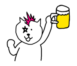 Cat Punks sticker #1740517