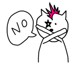 Cat Punks sticker #1740520
