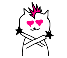 Cat Punks sticker #1740522
