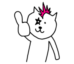 Cat Punks sticker #1740523
