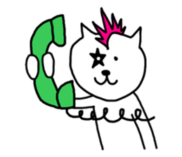 Cat Punks sticker #1740527