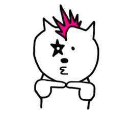 Cat Punks sticker #1740528