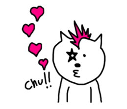 Cat Punks sticker #1740529