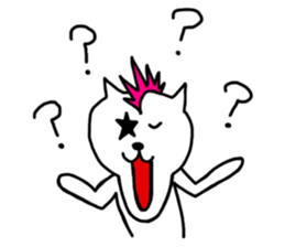 Cat Punks sticker #1740531