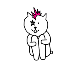 Cat Punks sticker #1740534