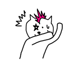 Cat Punks sticker #1740535