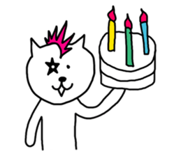 Cat Punks sticker #1740536