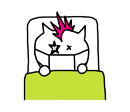 Cat Punks sticker #1740540