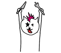 Cat Punks sticker #1740541