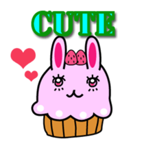 Cupcake Animal sticker #1740910