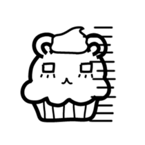 Cupcake Animal sticker #1740927