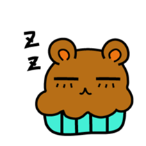 Cupcake Animal sticker #1740936