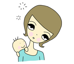 Mommy love you sticker #1741260