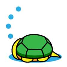 Kamemaru is the turtle boy sticker #1741731