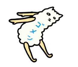 Sticker of alpaca sticker #1741793