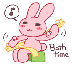 A pretty rabbit 2 sticker #1741861