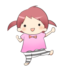 Childcare Sticker " Musume-chang "