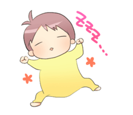 Childcare Sticker " Musume-chang " sticker #1741866