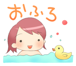 Childcare Sticker " Musume-chang " sticker #1741880