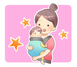 Childcare Sticker " Musume-chang " sticker #1741890