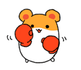 Wild hamster sticker #1742074