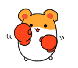 Wild hamster sticker #1742074