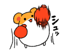 Wild hamster sticker #1742075