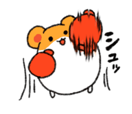 Wild hamster sticker #1742075