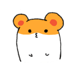 Wild hamster sticker #1742079