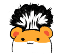 Wild hamster sticker #1742081