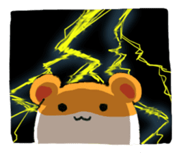 Wild hamster sticker #1742083