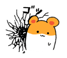 Wild hamster sticker #1742085