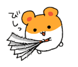 Wild hamster sticker #1742089