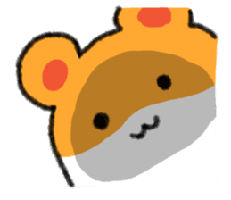 Wild hamster sticker #1742092