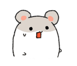 Wild hamster sticker #1742095