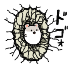 Wild hamster sticker #1742100