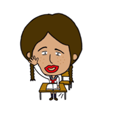 Japanese annoying girl TAKAKO(17) vol.2 sticker #1742227