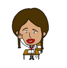 Japanese annoying girl TAKAKO(17) vol.2 sticker #1742227